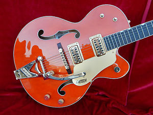 Gretsch G 6120 Gold Leaf, Nashville Chet Atkins,Neuwertig.