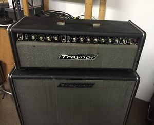 Vintage 1973 Traynor YGL-3A MK 3 100 watt Tube guitar amp amplifier head EL34