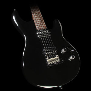Used Ernie Ball Music Man Luke III HH Electric Guitar Black with Rosewood Neck