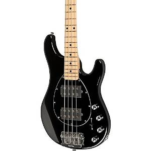 Music Man Sterling HH 4-String Bass, Black Maple Fretboard
