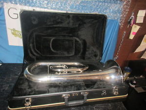 Jupiter marching silver euphonium 5070s #rc01309