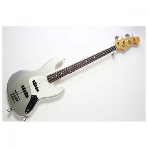 Fender Japan JB62-US Jazz Bass Inca Silver Used Electric Bass Guitar w Soft Case