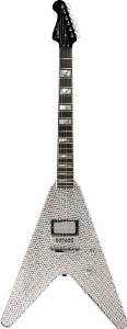 Washburn Signature Series Paul Stanley (USA) PSV2200RS Electric V Guitar with Rhinestones