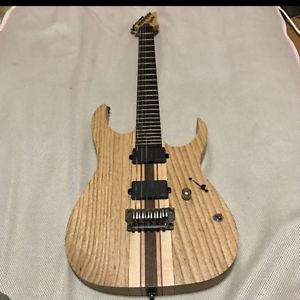 Used! Ibanez RGIT20FE Natural Flat EMG 60 & 81 Pick-up Thru-neck 24f