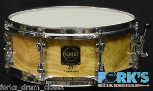 GMS SE 20th Anniversary 5x14 Snare Drum / Olive Ash Burl