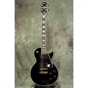 Epiphone Limited Edition Bjorn Gelotte Les Paul Custom Ebony Electric Guitar JP