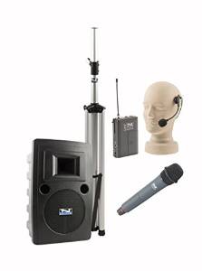 Anchor Audio Liberty Dual Basic Package with One Handheld Microphone and One Headset Microphone