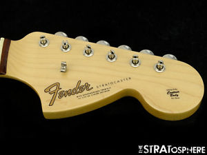 USA Fender Custom Shop 66 NOS Strat NECK & TUNERS American Nitro Finish Rosewood