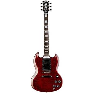 Gibson Custom 2014 SG Custom Figured Top 3-Pickup Electric Guitar Fire Tiger