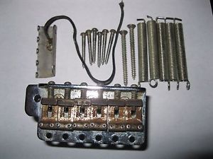 Vintage 1962 Fender Stratocaster TREMOLO BRIDGE ASSEMBLY 1960s