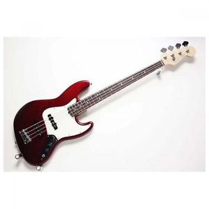 Fender American Standard Jazz Bass Red Used Electric Bass Guitar with Case Japan