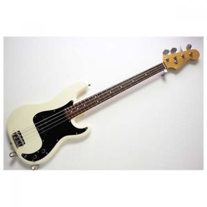 Fender Japan PB62-53 Precision Bass White Used Electric Bass Guitar W Soft Case