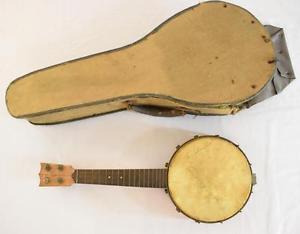 Dale Wimbrow's Personal Antique Banjo Uke Ukulele by Oscar Schmidt 1920s