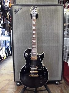 Epiphone Les Paul Custom Black 22F Used Electric Guitar From Japan F/S