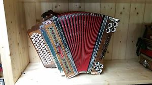 Steirische Harmonika Hohner Alpina 5-reihig D G C F B