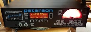 Peterson 490-ST AutoStrobe Tuner with Stretch Tuning with Bonus Book!