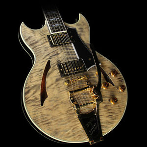 Used Gibson Custom Johnny A. Standard with Bigsby Electric Guitar Denim Blue