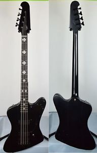 GIBSON Blackbird Signature Nikky Sixx 2001 Import RARE touche EBENE