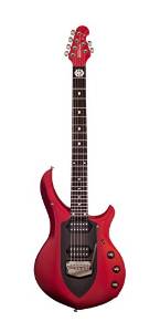Music Man 600-M3-50-00 Ernie Ball John Petrucci Majesty 6-String Solid-Body Electric Guitar, Iced Crimson