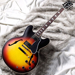 Free Shipping New Gibson Memphis ES-335 Satin 2016 (Sunset Burst) ElectricGuitar