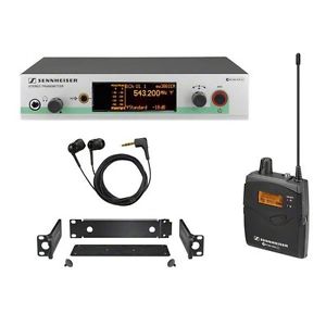 Sennheiser EW300-IEMG3-A Wireless Monitoring System, Brand New