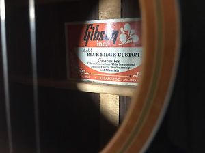 *RARE* USED GIBSON BLUE RIDGE CUSTOM 1970'S ACOUSTIC GUITAR W/ Case
