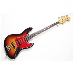 Fender Japan JB62-58 Jazz Bass Sunburst Basswood Body Used Electric Bass Guitar