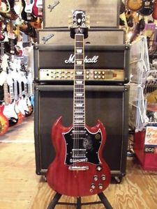 Gibson SG Standard Cherry ISG Mahogany Body Used Electric Guitar From Japan F/S