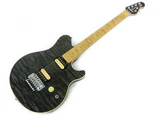 MusicMan Axis 20th Anniversary Tribute Translucent Black Used Electric Guitar JP