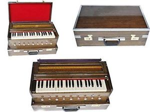 Best Quqlity Traveler Harmonium Octave 9 Stops Coupler Concert Bass