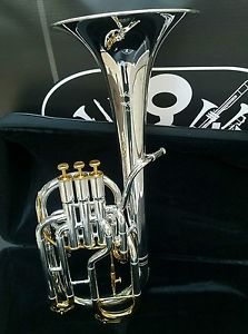 Alto Horn GP-803 Silver & gold- Profesional (German Model)