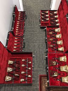 Schulmerich Handbells 54 Bells 4+ Octaves G3-C8