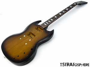 2017 Gibson USA SG Special HP BODY & NECK American Block Inlays Vintageburst