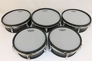 FIVE Roland Pad Package PD125 & PD105 BLACK THREE PD-125 TWO PD-105 TD-20