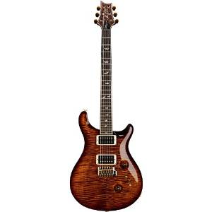 PRS 30th Anniversary Custom 24 Figured Maple 10 Top Electric Guitar Black Gold Wrap Burst