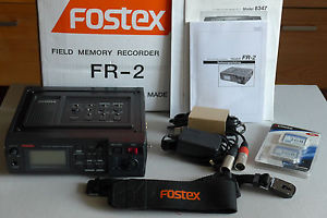 Fostex FR-2 AudioRecorder mit Timecode-Karte - compact field recorder