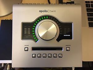 Universal Audio Apollo Twin Duo Thunderbolt Analog Audio Interface w/ Decksaver