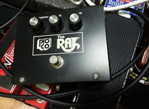 Proco Rat Fringe Logo Vintage 1979 Original 79 70s Discontinued Rare Collectible