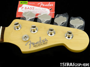 Fender Vintage USA 63 Precision P BASS NECK TUNERS American Rosewood Nitro SALE*
