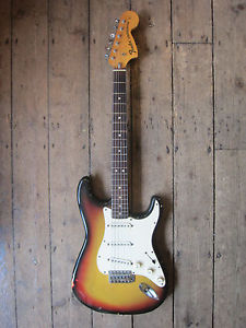 1972 Fender Stratocaster Sunburst - Rosewood - Vintage Fender Strat - Clean