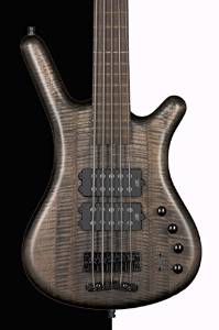 Warwick Custom Shop German Corvette $$ 5 String Bass, Nirvana Black