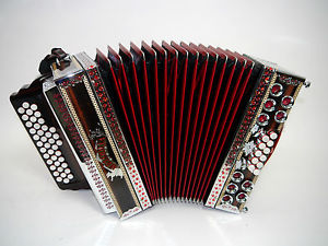 Steirische Harmonika , Melodiya, 3 chörig, B-Es-As , Neu