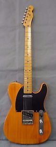 1991 FENDER JAPAN TELECASTER TL52-60 AMERICAN BASSWOOD CHARCOAL BURST FUJIGEN