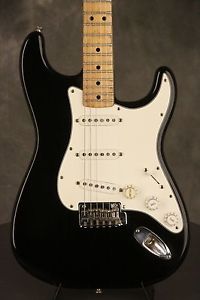1977 Fender Stratocaster refinished BLACK!! vintage reissue black bottom pickups
