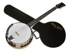 GOLD TONE GT-500 6-string Banjo Guitar BANJITAR w/ Hard Shell Case NEW
