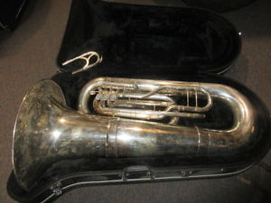 Jupiter quantum marching silver tuba jcb5080s #rc06861