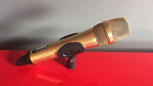 24ct Gold Plated Sennheiser Microphone