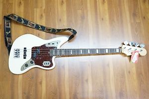 FENDER AMERICAN STANDARD JAGUAR BASS OLYMPIC WHITE