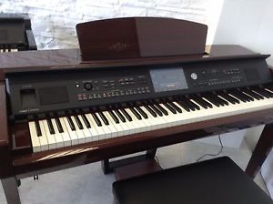 Yamaha Clavinova CVP409PM Polished Mahogany in Immaculate Condition with Stool