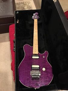 Ernie Ball Music Man Purple Quilt Top - PERFECT - LOWER RESERVE